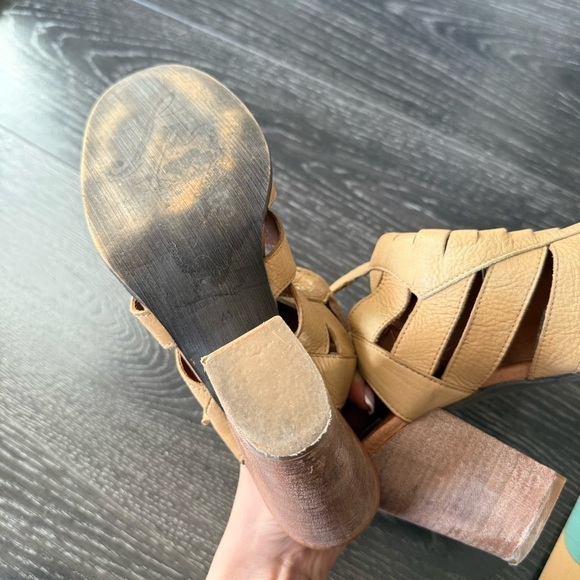 Free People Hayes Heel Leather cutout Boot - Size EU 41 or US 11 - Picture 7 of 9